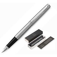 Ручка подар. перьевая PARKER JOT SS CT FP M BLU GB 879558 (2030946)