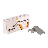 Скобы №24/6 Workmate 1000шт. 14-2211 оцинкованные,к/к