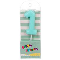 Свеча-цифра д/торта "1" Праздник 448-428