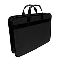 Портфель КБ "Луга" 1С13 чёрный,ткань