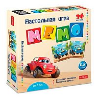 Игра настольная ХАТ Мемо "Весёлые гонки" 36960 36карточек 096266
