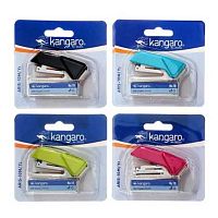 Степлер №10 15л. KANGARO Aris-10M/Y2 +скоба,асс.,блист.