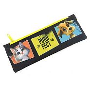 Пенал-косметичка ПЧЕЛКА 195*70 К-2 "Purrfect" мини,печать на ткани