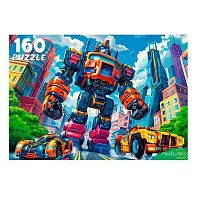 Пазлы  160 Рыжий кот "Мощный трансформер" Ф160-4543