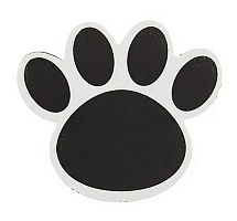 Губка для стирания с доски КОКОС "Лапка" 252315 на магните,83*94мм,асс.