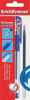 Ручка гелевая EK G-Base Plus 28296 синий, полибек