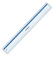 Линейка 30см KEYROAD "Classic" KR971610 прозр.,пластик.