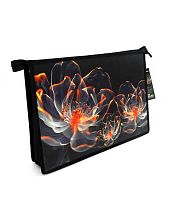 Папка д/тетрадей (труда) А4 ПЧЕЛКА ПТР-22 "Нежный букет" на молнии