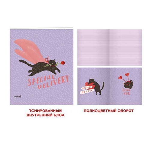 Тетрадь 48л. (клетка) ЭКСМО "Lavender. Дизайн 1" ТК486992 мат.лам. Тетрадь 48л. (клетка) ЭКСМО "Lavender. Дизайн 1" ТК486992 мат.лам.