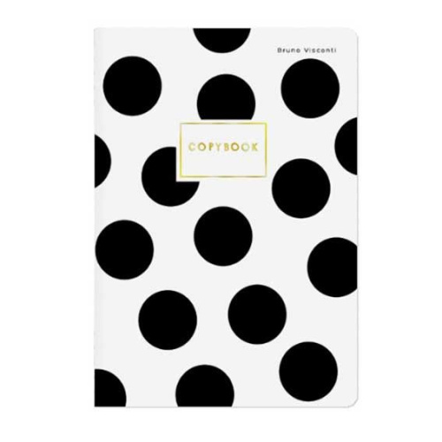 Тетрадь 40л. (клетка) BV "Black Polka-Dot" 7-40-001/117 мат.лам.soft touch,бежев.бум. Тетрадь 40л. (клетка) BV "Black Polka-Dot" 7-40-001/117 мат.лам.soft touch,бежев.бум.